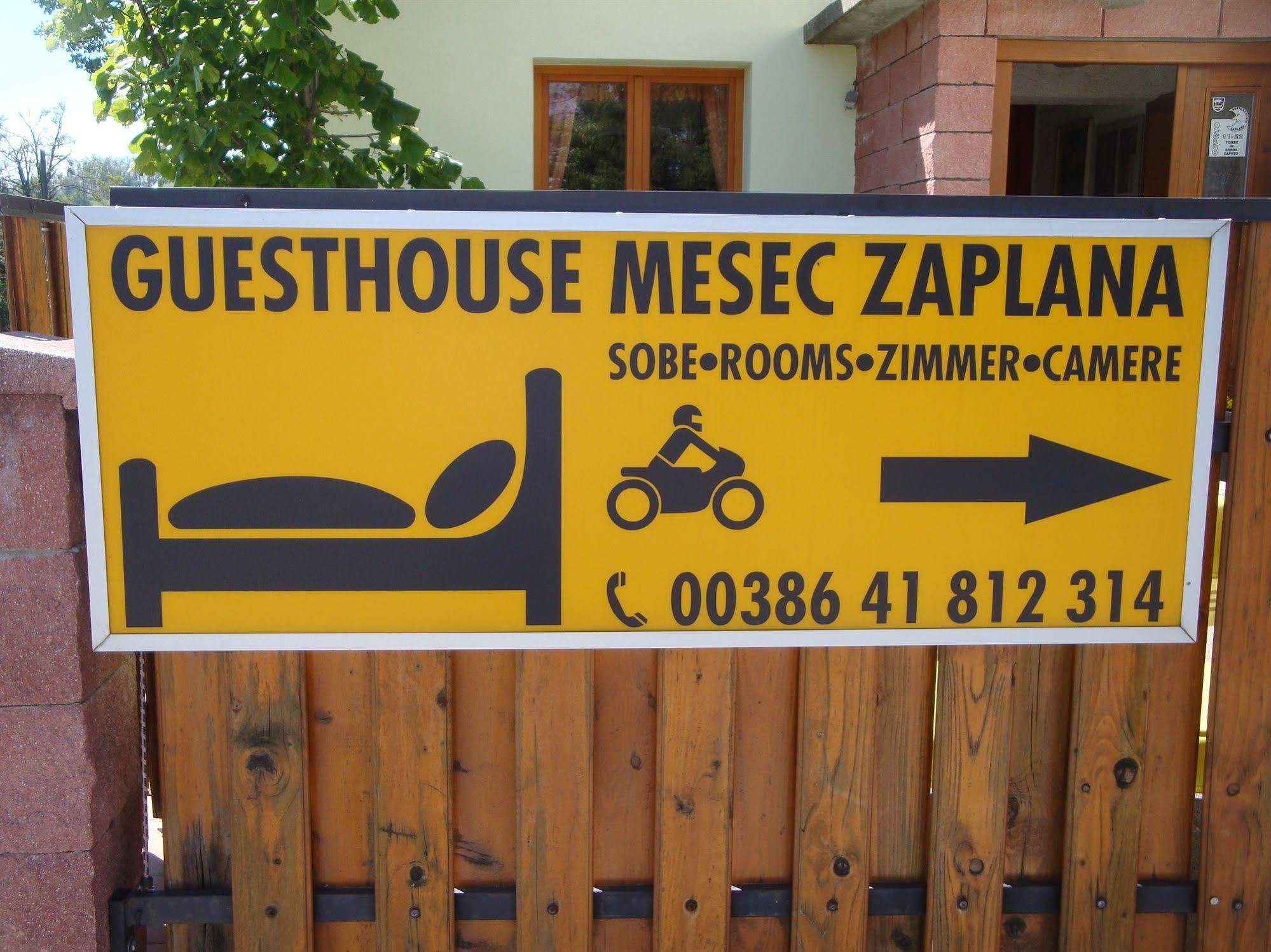 ורהניקה Guesthouse Mesec Zaplana מראה חיצוני תמונה